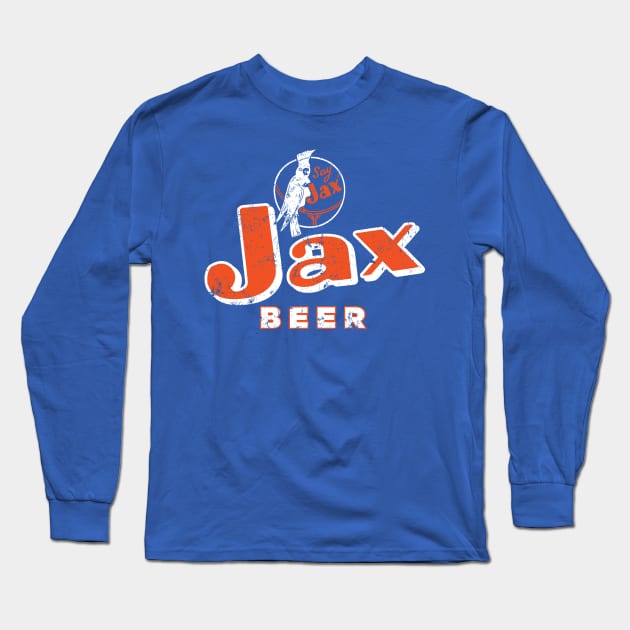 Jax Beer Long Sleeve T-Shirt by MindsparkCreative